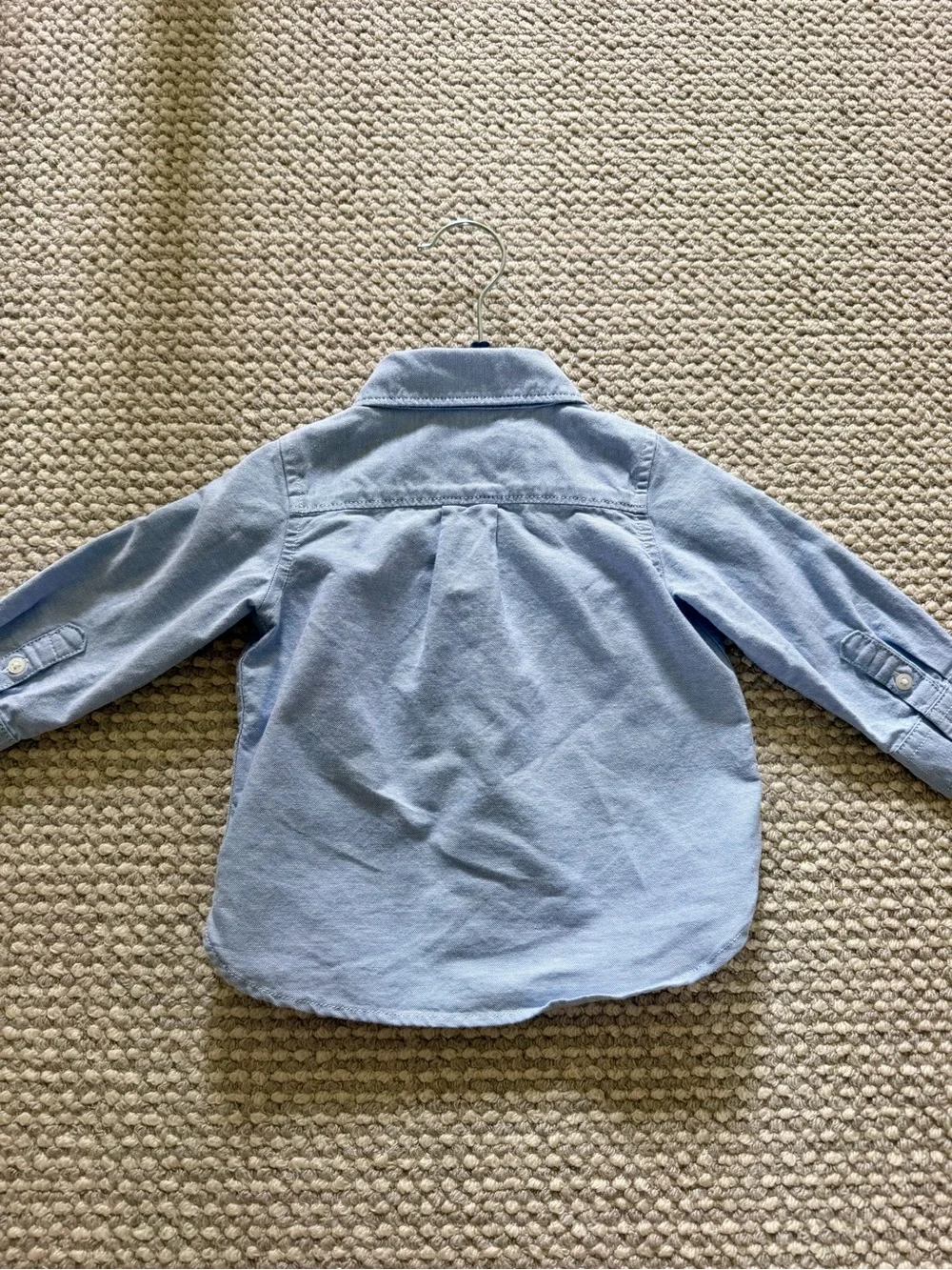 Baby Gap Classic Oxford Shirt Bundle | Light Blue shades| 6–12M & 12–18M